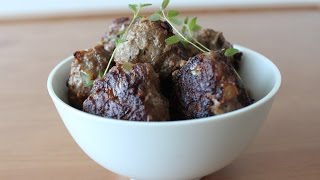 How To Make Beef Meatballs - By One Kitchen Episode 95