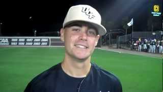 UCF LHP Brian Adkins After 2-1 Win Over ECU (3/23/12)