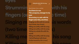 Fugees: Killing Me Softly With His Song (Speed Up) | #Lyrics
