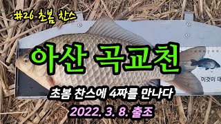 초봄 찬스에 4짜를 만나다