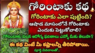 Gorintaku Story in telugu | గోరింటాకు కథ | Importance of gorintaku | ashada masam | #gorintakustory