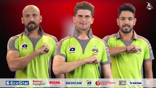 Haris, Shaheen & Dilbar are ready for their next match