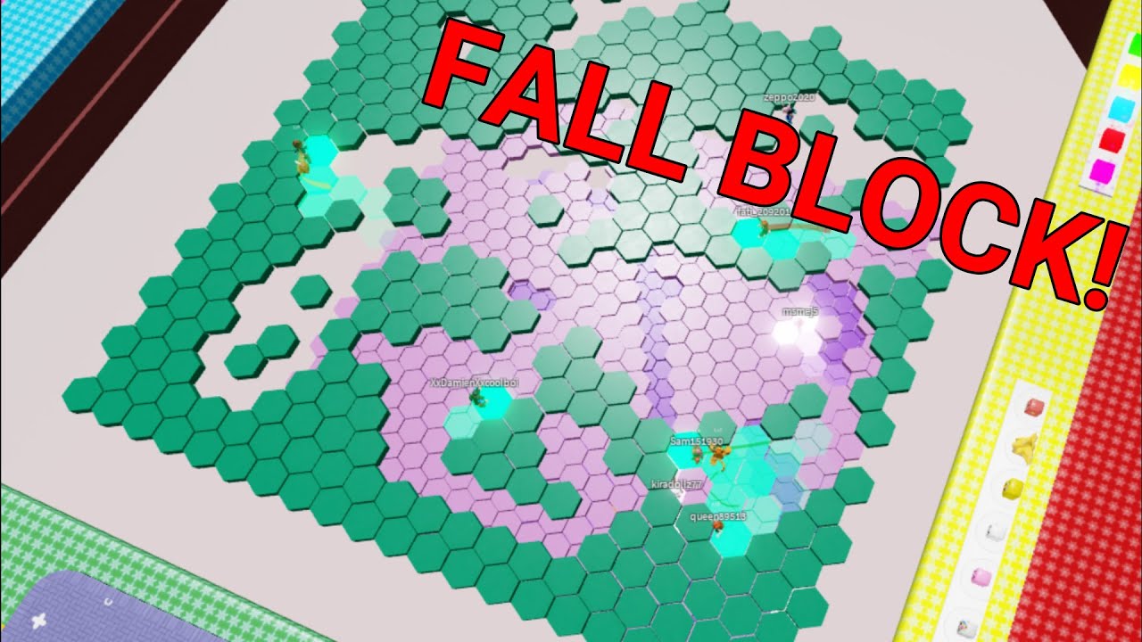 Roblox Fall Block Youtube