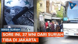 Kemenlu: Sore Ini 37 WNI yang Dievakuasi dari Suriah Tiba di Indonesia