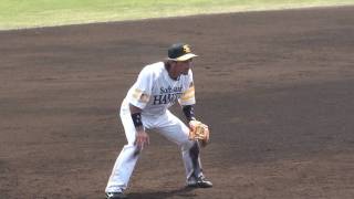 2010年6月１７日　松田宣浩選手　雁ノ巣球場