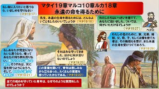 19 新約聖書からの学びマタイ19 20マルコ10ルカ18