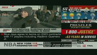 Project Winter Survival 2023 on CP24 News
