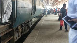 Crowdy moment of Kushtia court station while train arrived | Bangladesh Railway