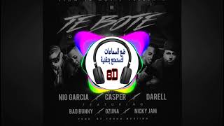 Casper, Nio García, Darell, Nicky Jam, Bad Bunny, Ozuna - Te Bote 8d-اغنية اجنبية حماسية بتقنية