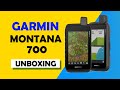 Garmin Montana 700 Unboxing 4K (010-02133-01)