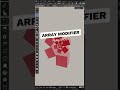 How to use Array Modifier in Blender - Blender Tutorial for Beginners #shorts #3d