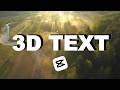 Easy Guide: Creating 3D Text on CapCut PC