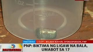 BT: PNP: Biktima ng ligaw na bala, umabot sa 17