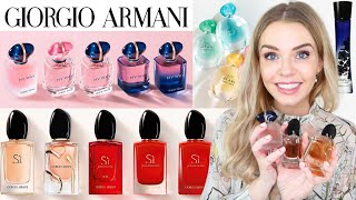 A GUIDE TO THE GIORGIO ARMANI FRAGRANCES | MY WAY, SI, CODE, ACQUA DI GIOIA PERFUMES | Soki London