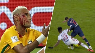 When Players try to HURT Neymar...