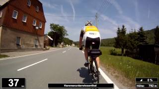 Indoor Cycling Training: Fichtelberg (Erzgebirge / Germany) - in full length!!! (Part 3/4)