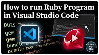 How to run ruby program in vscode