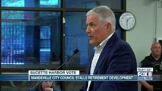 Mandeville council votes to stall proposed Sucette Harbor development