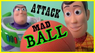 Toy Story Runaway Basketball Madness! Woody Buzz Lightyear NCAA | Pixar 4 Disney Kids wild Ride