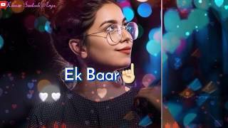 Zara Zara Bahekta hai || Whatsapp Status || Female Version - Zara Zara Mehkta Hai Whatsapp Status