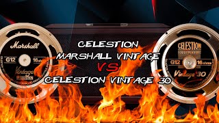 Metal Speaker Shootout: Mesa Boogie Celestion Vintage 30 vs Celestion Marshall Vintage