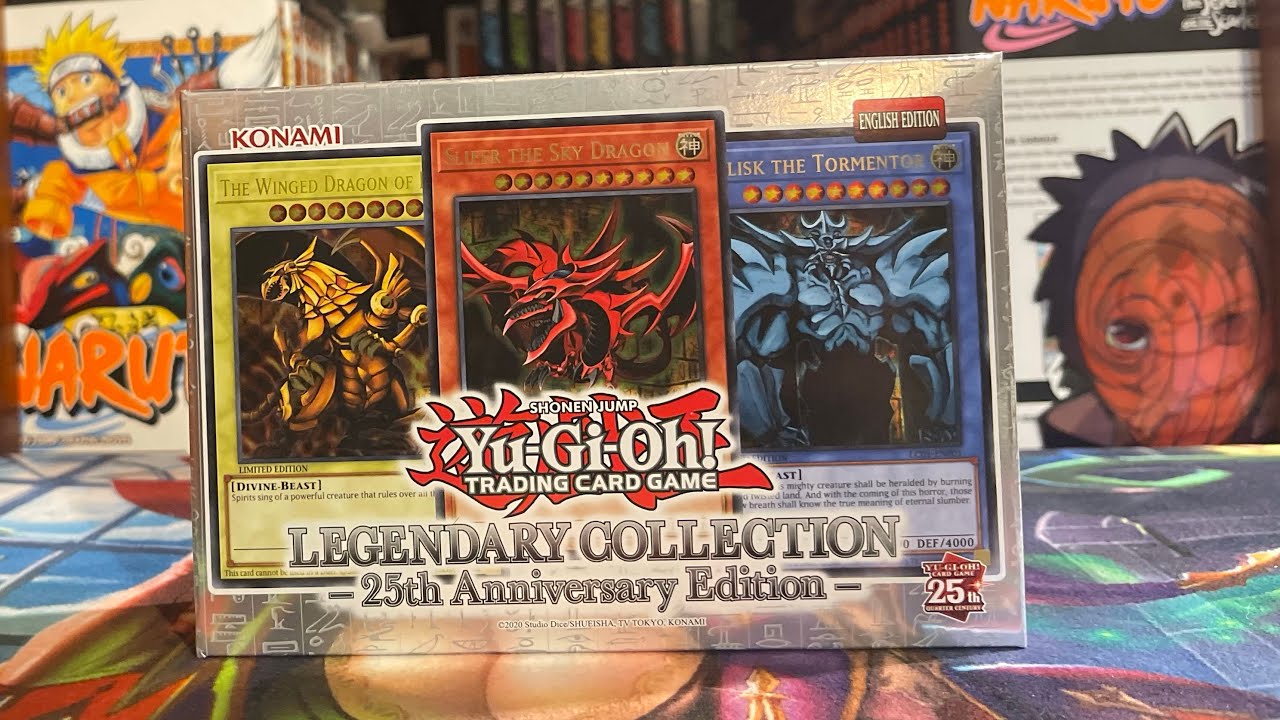 Yugioh Legendary Collection 25TH Anniversary Box Opening! Part 1! - YouTube