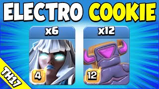 E-TITANS + COOKIES = EASY 3 STARS! TH17 Attack Strategy (Clash of Clans)