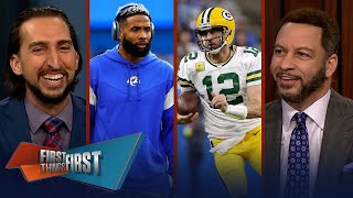FIRST THING FIRST | Nick Wright reacts to Odell Beckham Jr. agrees to 1-yr deal