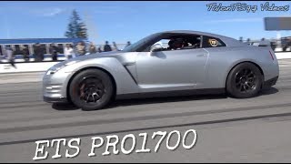 ETS Pro1700 185mph GT-R Ride Along \u0026 Roll Racing