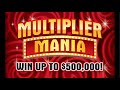 NEW TICKET! MULTIPLIER MANIA FULL BOOK — NJ LOTTERY