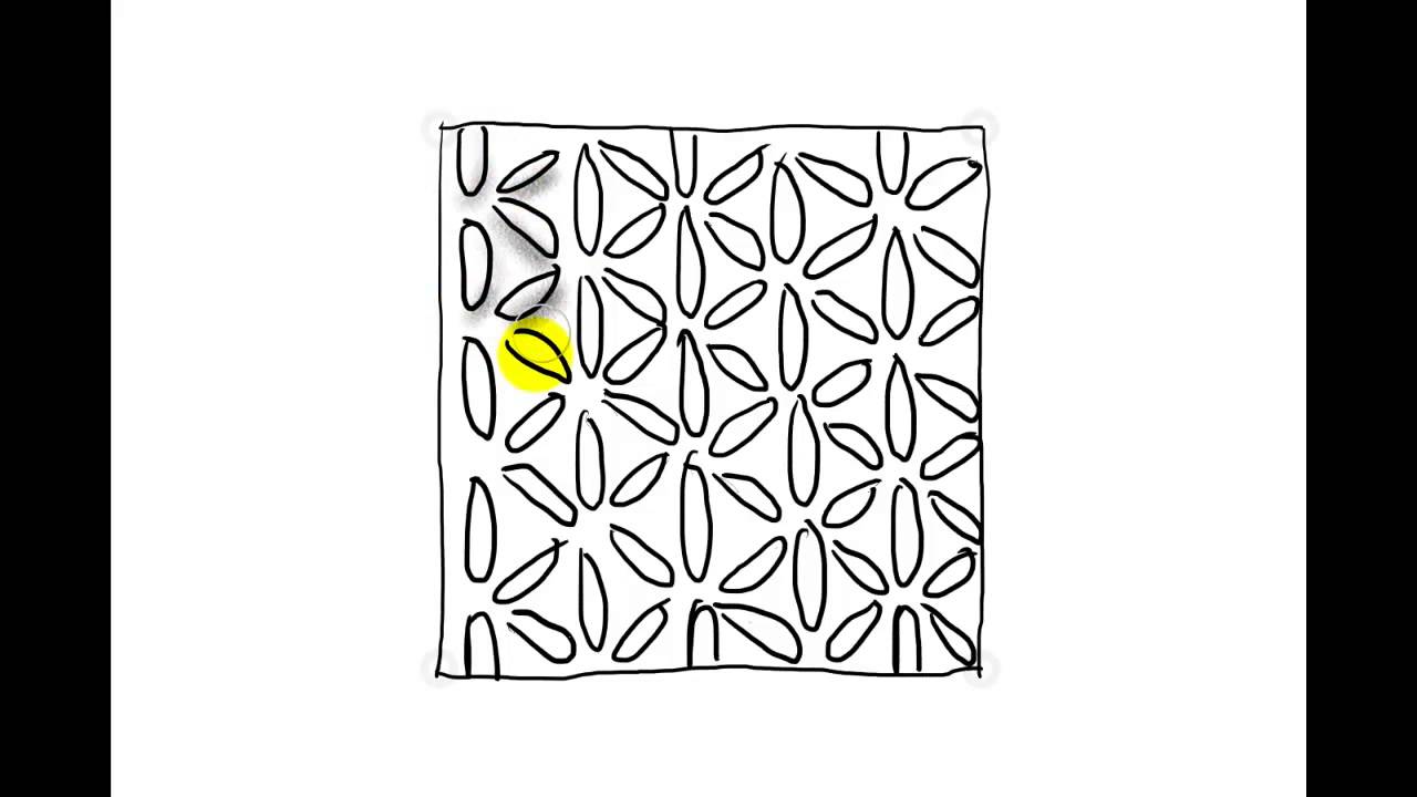 Zentangle Patterns Tangle Patterns Quandary Youtube