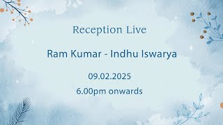 Ram Kumar - Indhu Iswarya | Reception Live