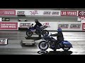 crazy harley vs sportbikes drag racing