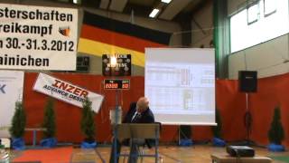 DM KDK Masters 2012 Gräfenhainichen - Frank Schulze Beuge 2. 220kg