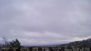 Timelapse Cam 1 - 24. desember 2024