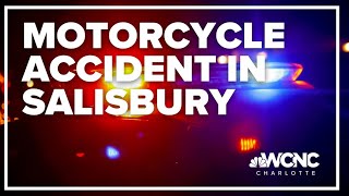 Accident involving motorcycle in Salisbury