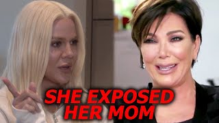 OMG! Khloé Kardashian Exposes Mom Kris Jenner