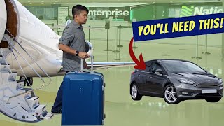 How to rent a car for when you first arrive in America | Rent a car in the USA
