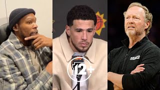 Devin Booker, KD Throw Mike Budenholzer Under The Bus After Budenholzer Tells Booker To BE QUIET!