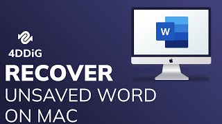 How to Recover Unsaved Word Document on Mac|Recover Unsaved/Deleted/Lost Word#mac [2022 New Update]