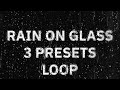 Rain On Glass Presets Pack Stock Motion Graphics