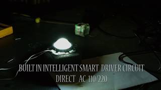 Direct AC 110/220 50W  White DIY COB LED Chip (BUILT IN INTELLIGENT SMART  DRIVER CIRCUIT}