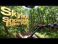 SnowShoe Bike Park Longest Jump Line: Skyline