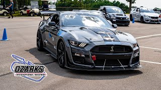 Pushing the Limits of Shelby GT500 Carbon Track Pack at Ozark International Raceway - 2:37.77