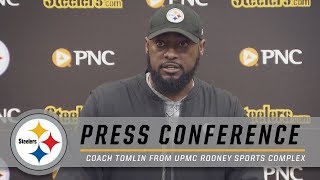 Tomlin on a Disappointing Ending, Antonio Brown, Offseason Assessments | Pittsburgh Steelers