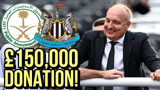 Newcastle United ‘GO ABOVE AND BEYOND’ with INCREDIBLE GESTURE!