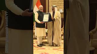 PM Modi Receives Kuwait's Highest Honour, the Prestigious Order of Mubarak Al Kabeer!