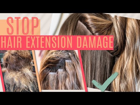 Do micro bead extensions ruin your hair?
