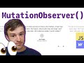 Dominate the DOM with Mutation Observer (Webflow Slider Example)