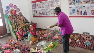 KMR International School, CBSE, Madurai, TN. - Navarathri Pooja was performed on 03.10.2024.